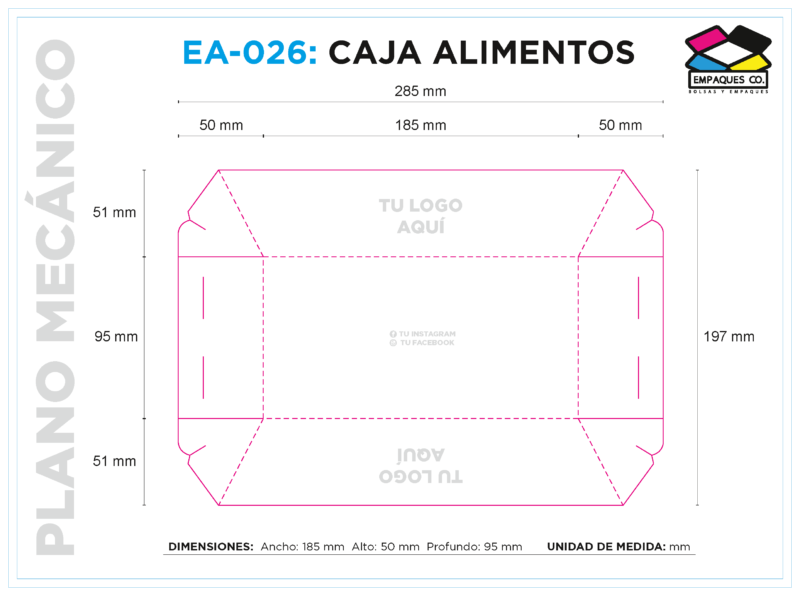 Bandeja alimentos EA-026