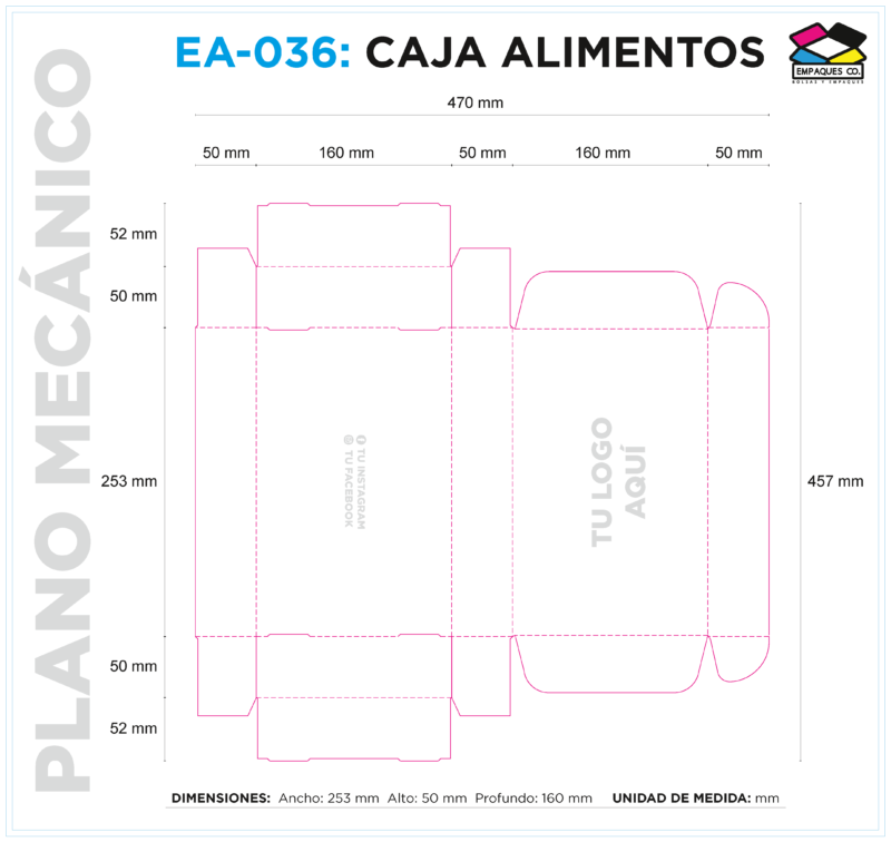 Caja para envios EA-036